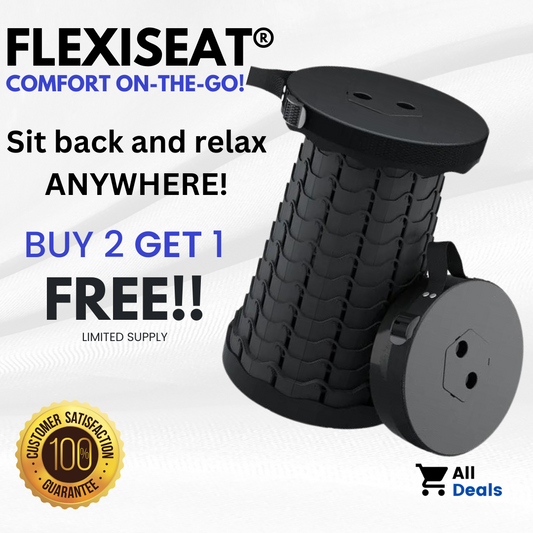 FlexiSeat® - #1 Portable Collapsible Stool